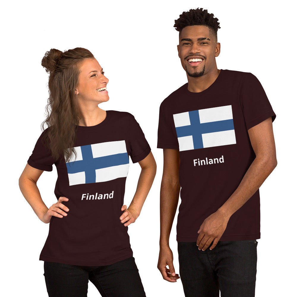 Finland flag Unisex t-shirt