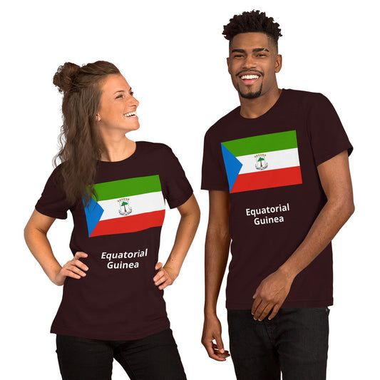 Equatorial Guinea flag Unisex t-shirt