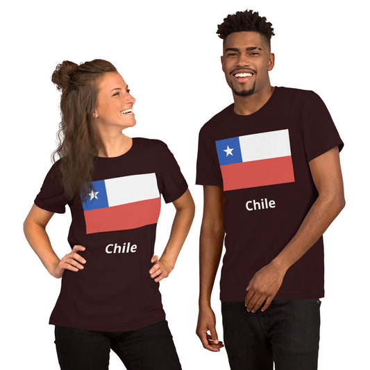 Chile flag Unisex t-shirt