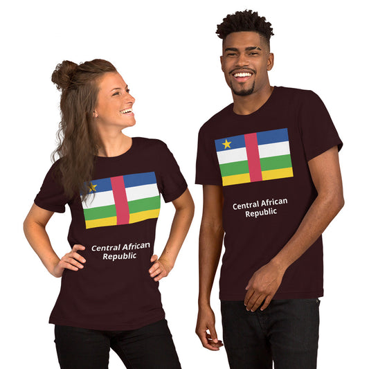 Central African Republic flag Unisex t-shirt