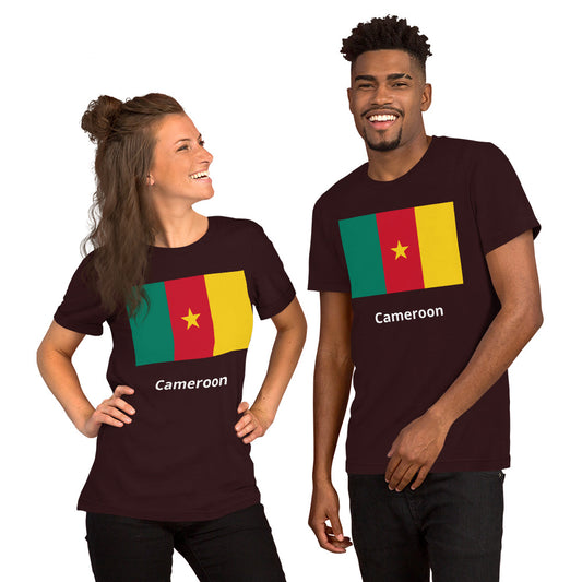 Cameroon flag Unisex t-shirt