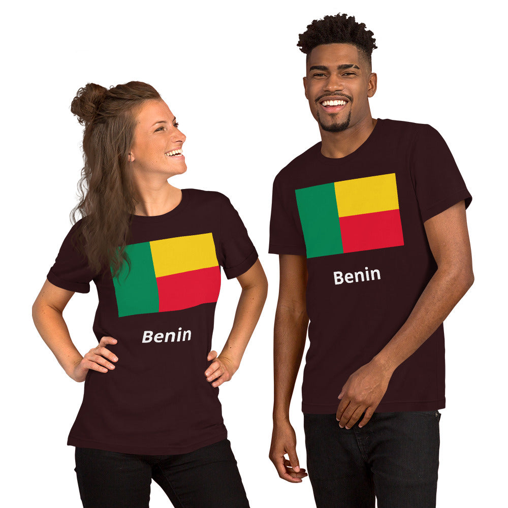 Benin flag Unisex t-shirt