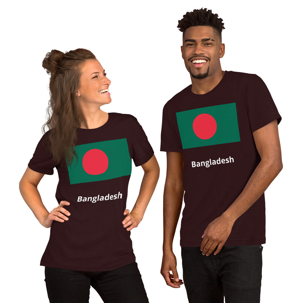 Bangladesh flag Unisex t-shirt