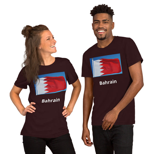 Bahrain flag Unisex t-shirt