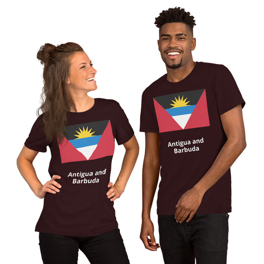 Antigua and Barbuda flag Unisex t-shirt