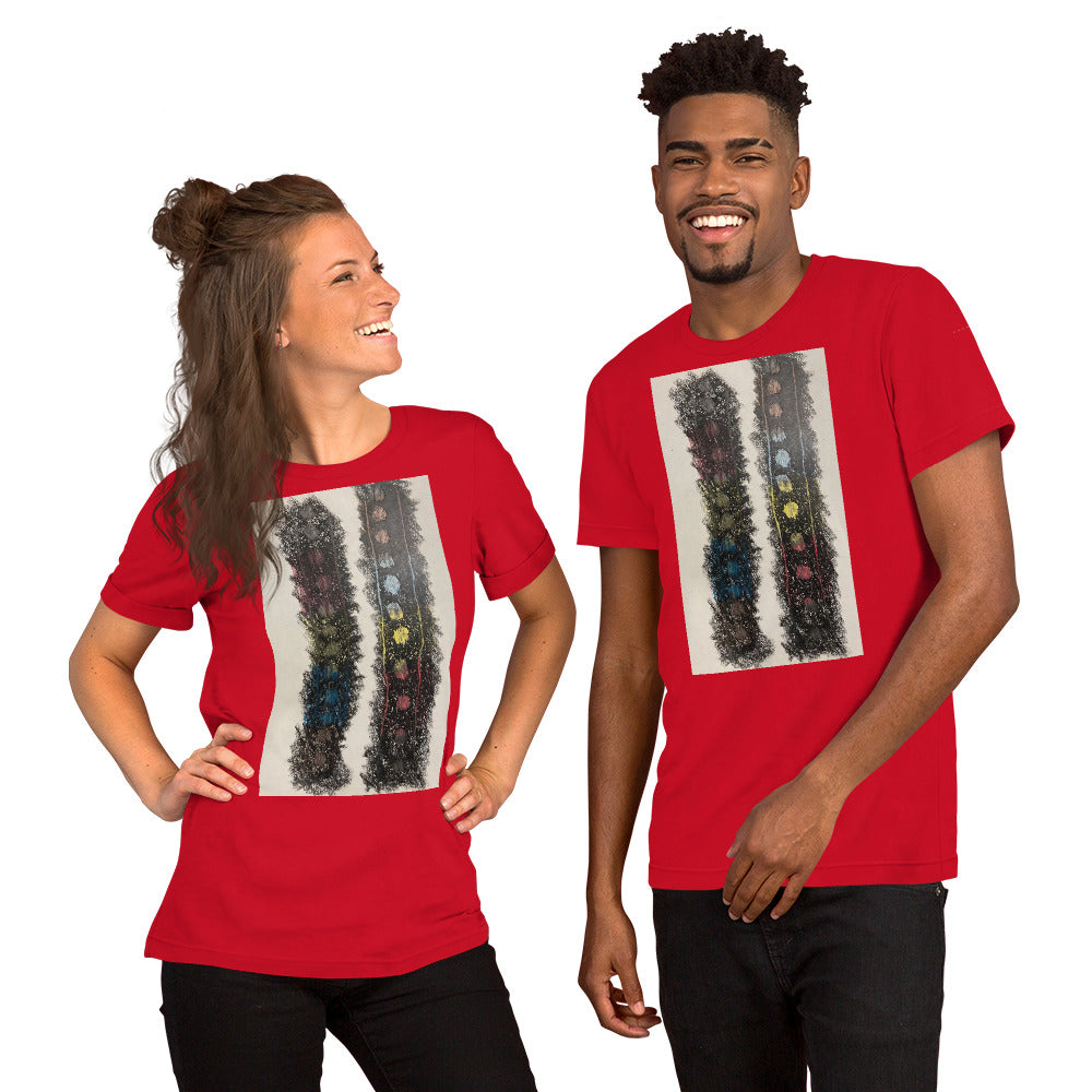 Abstract Resist Unisex t-shirt