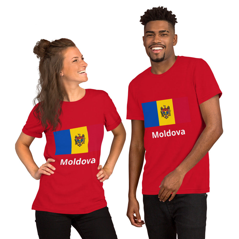 Moldova flag Unisex t-shirt