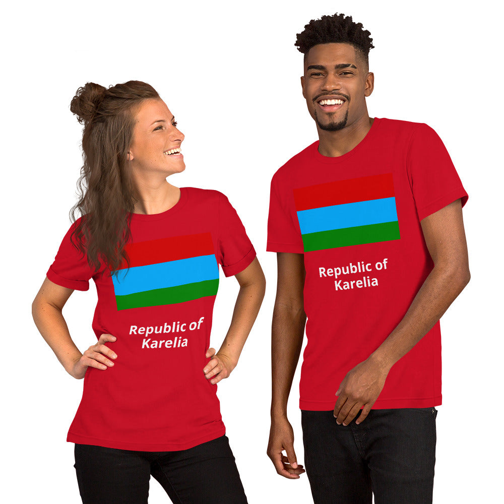 Republic of Karelia flag Unisex t-shirt