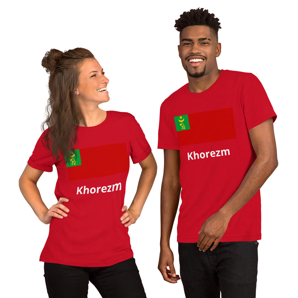 Khorezm flag Unisex t-shirt