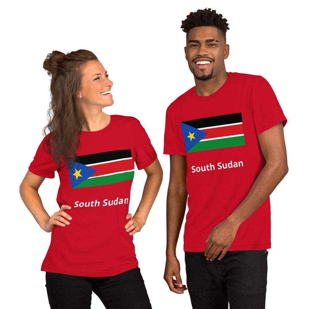South Sudan flag Unisex t-shirt