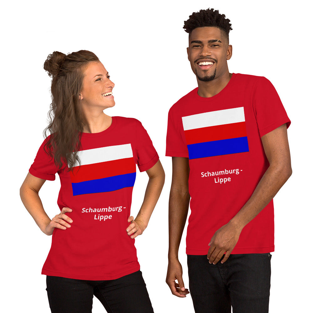 Schaumburg - Lippe flag Unisex t-shirt