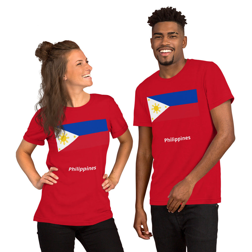 Philippines flag Unisex t-shirt