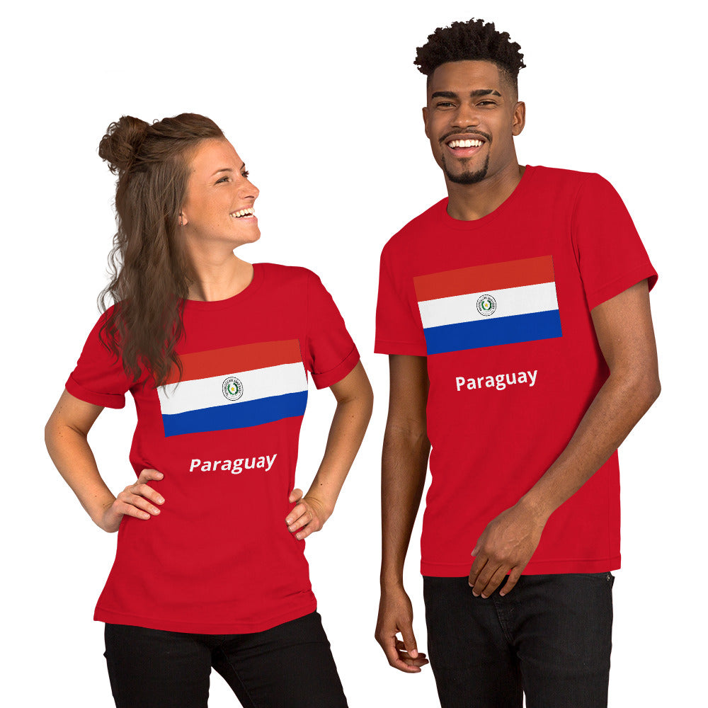 Paraguay flag Unisex t-shirt