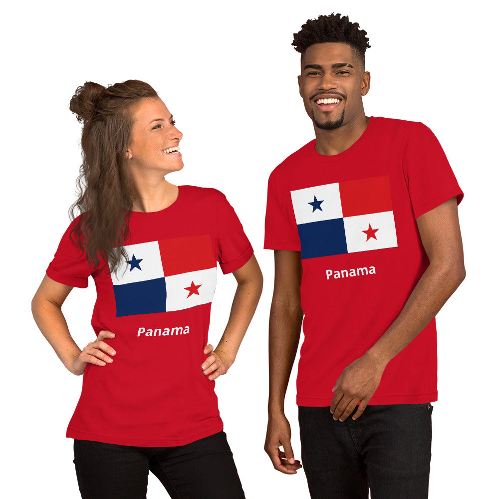 Panama flag Unisex t-shirt