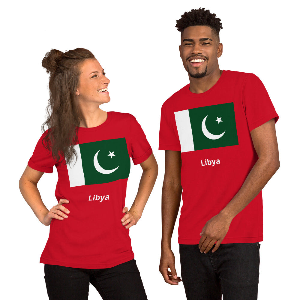 Libya flag Unisex t-shirt