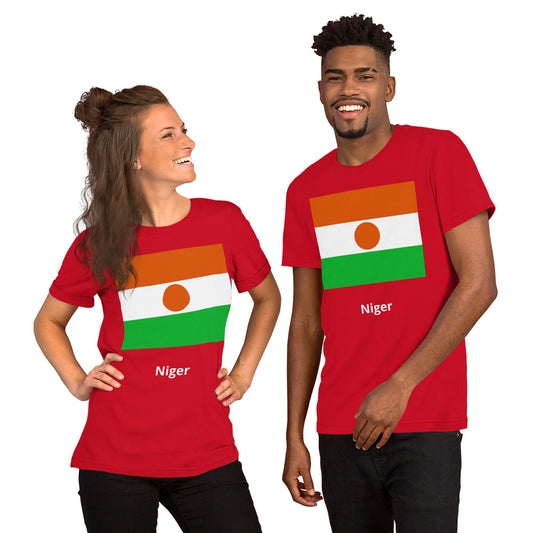 Niger flag Unisex t-shirt