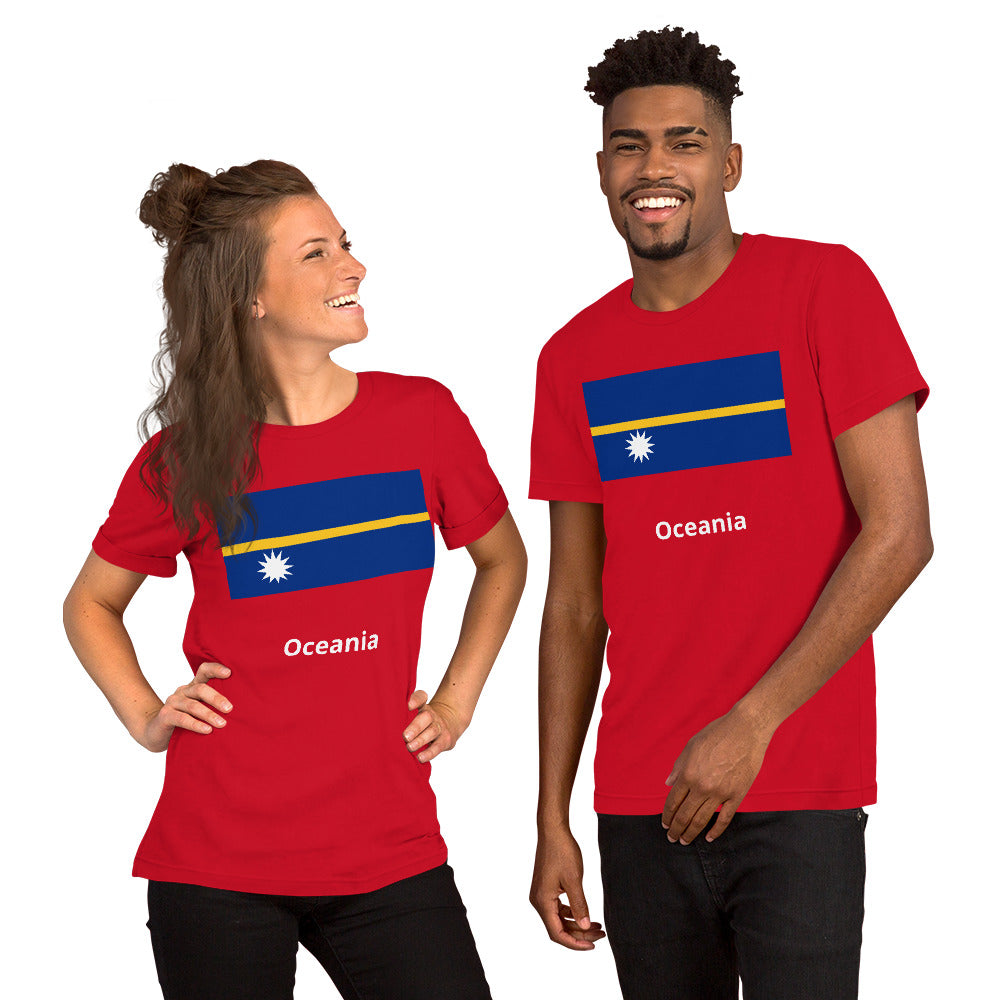 Oceania flag 2 Unisex t-shirt