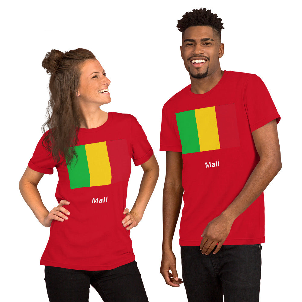 Mali flag Unisex t-shirt