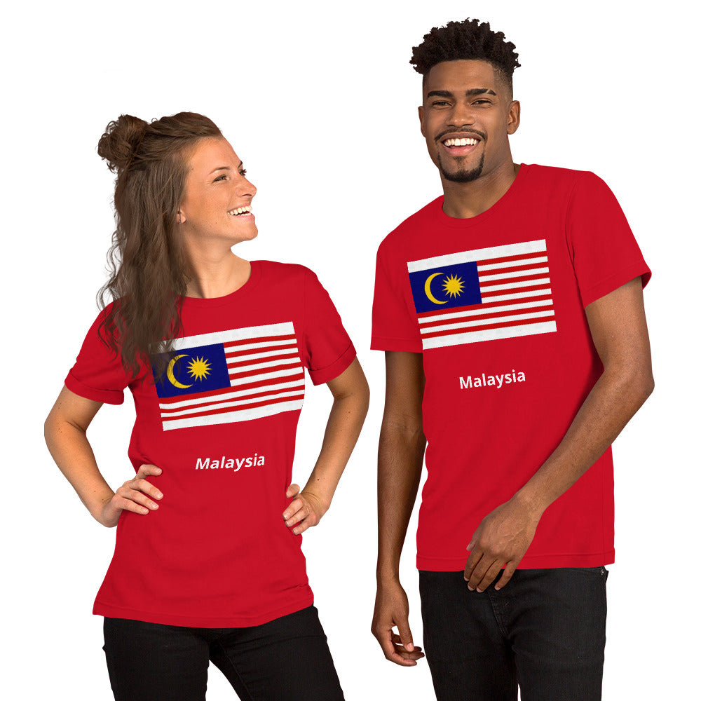 Malaysia flag Unisex t-shirt