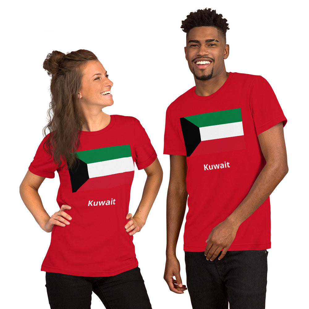 Kuwait flag Unisex t-shirt