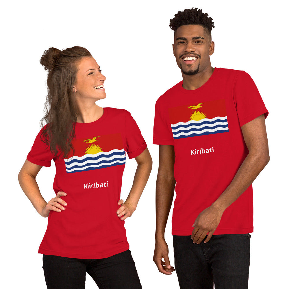 Kiribati flag Unisex t-shirt