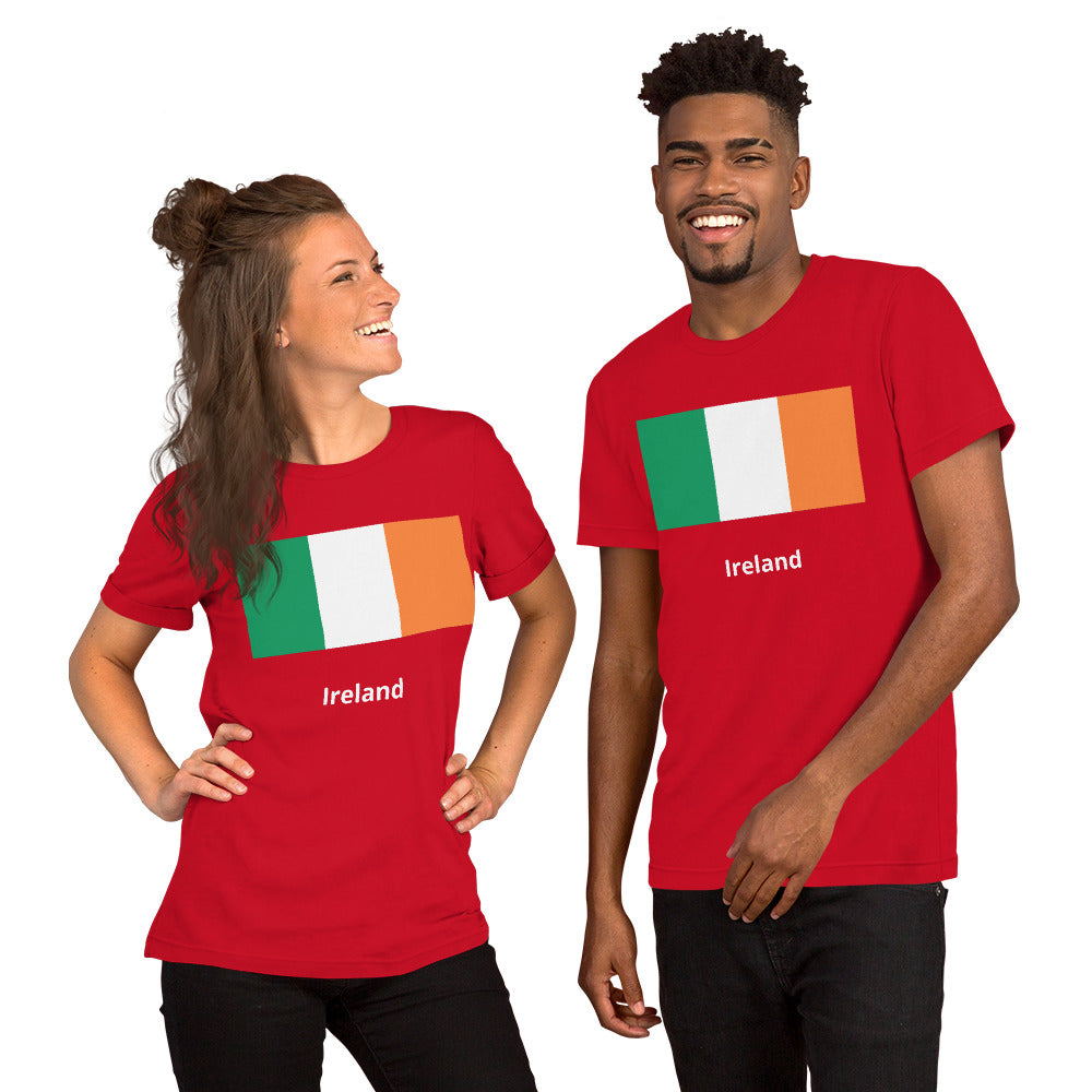 Ireland flag Unisex t-shirt