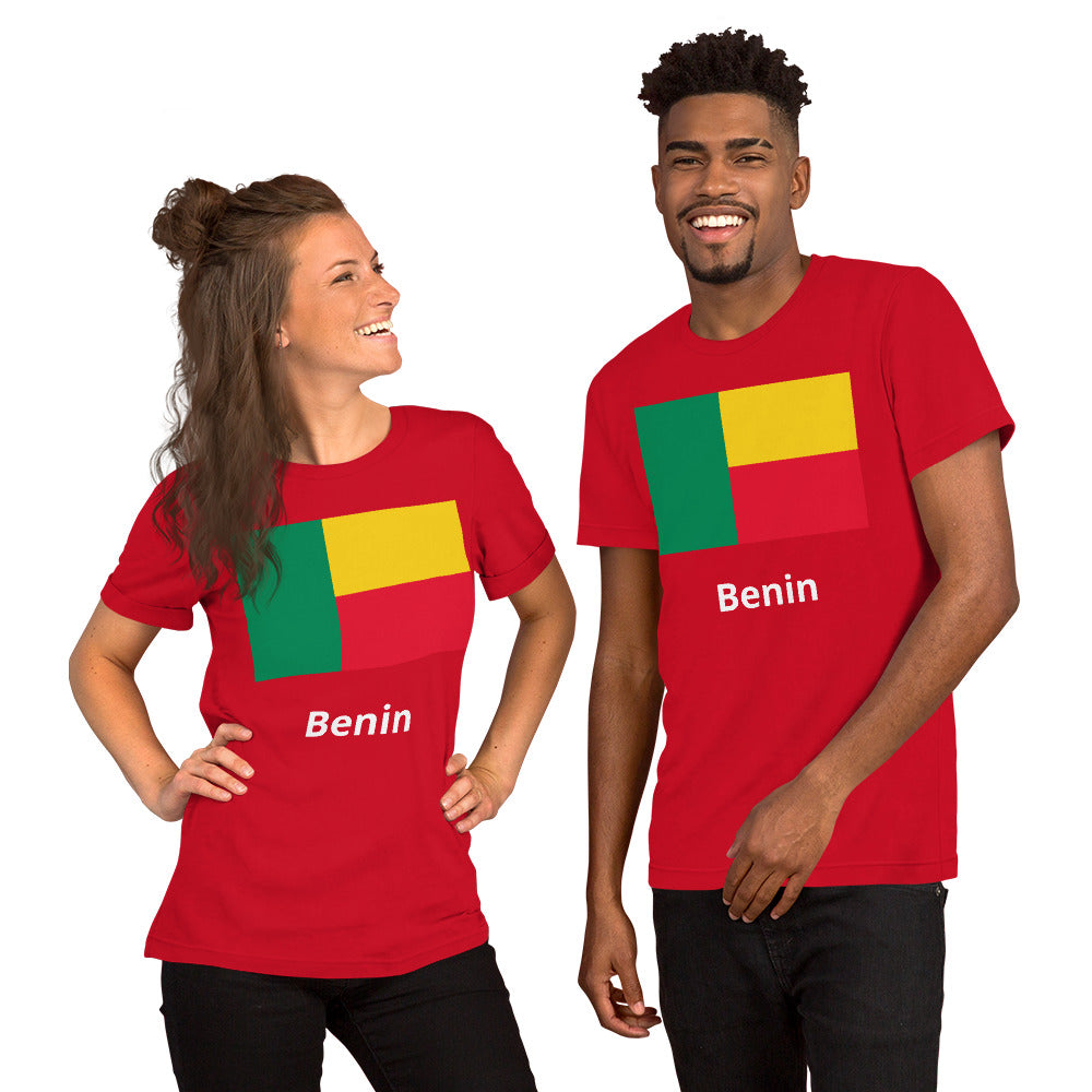 Benin flag Unisex t-shirt