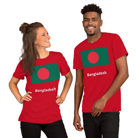 Bangladesh flag Unisex t-shirt