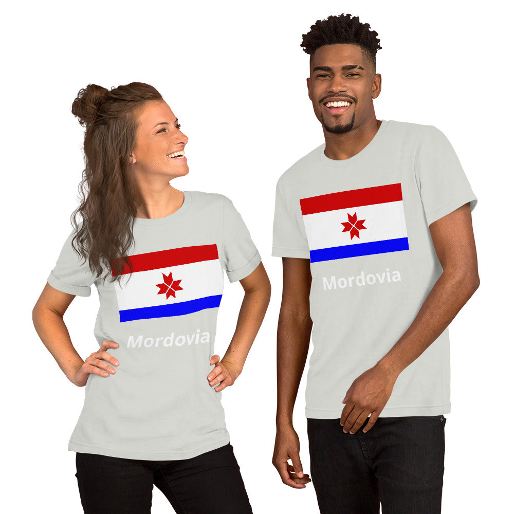 Mordovia flag Unisex t-shirt