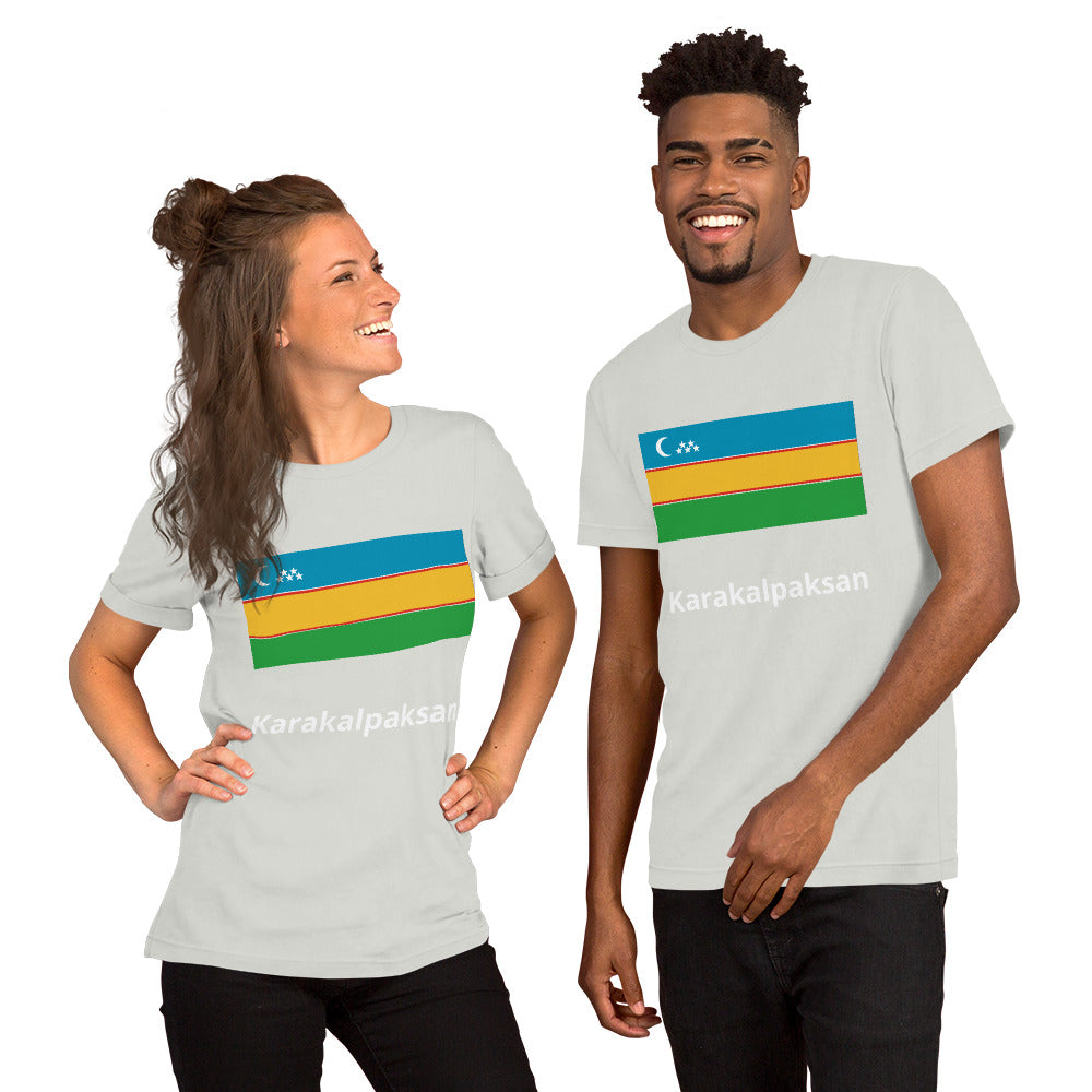 Karakalpakstan flag Unisex t-shirt