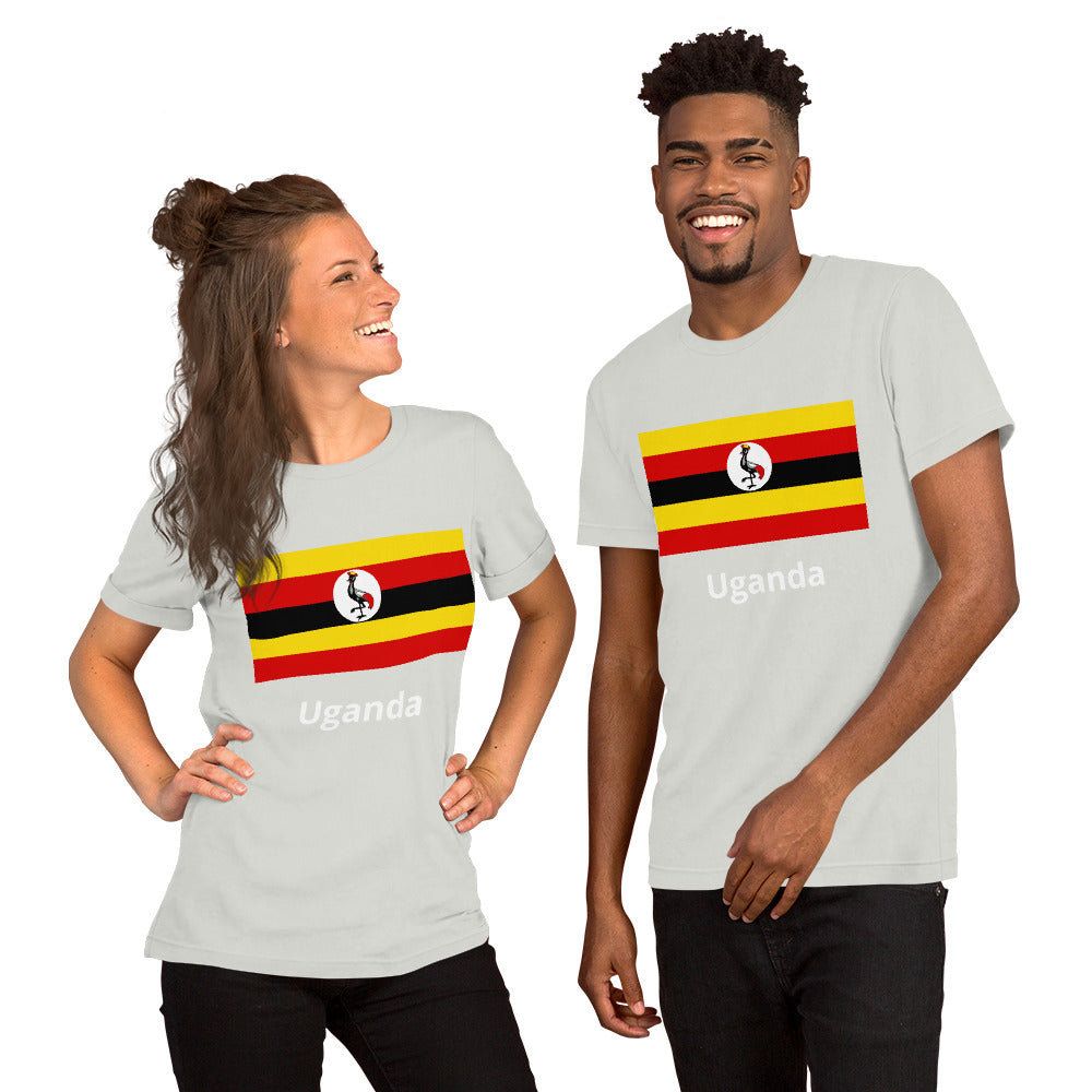 Uganda flag Unisex t-shirt