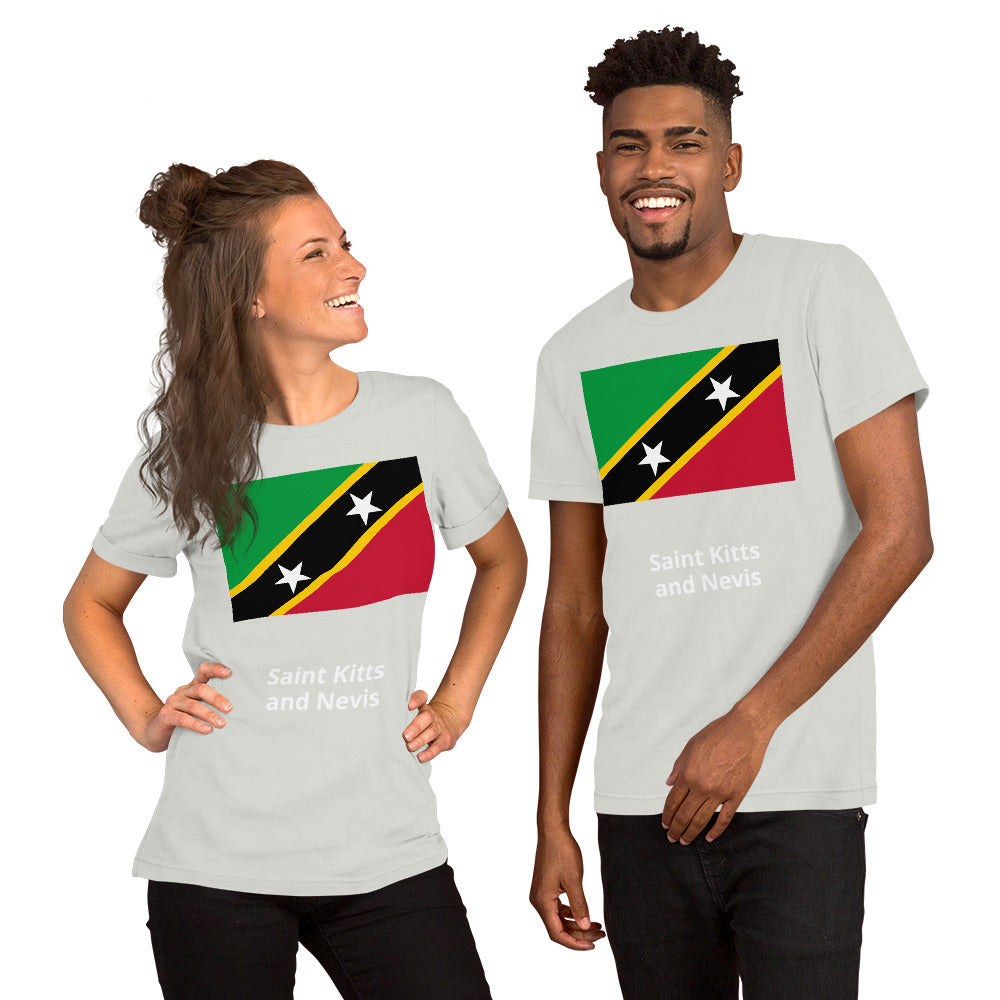 Saint Kitts and Nevis flag Unisex t-shirt