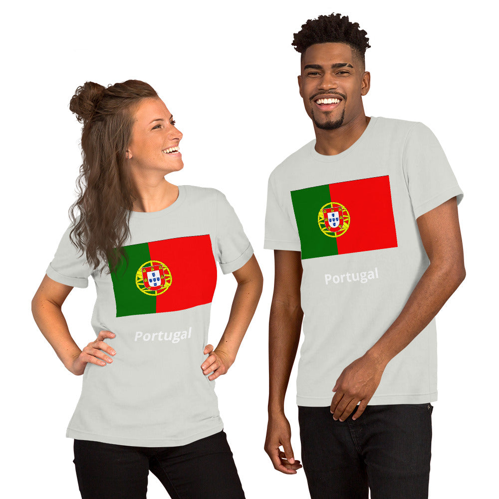 Portugal flag Unisex t-shirt