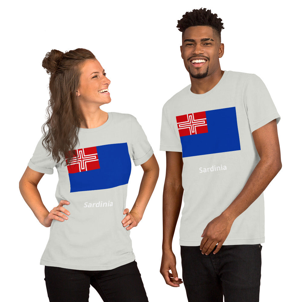 Sardinia flag Unisex t-shirt