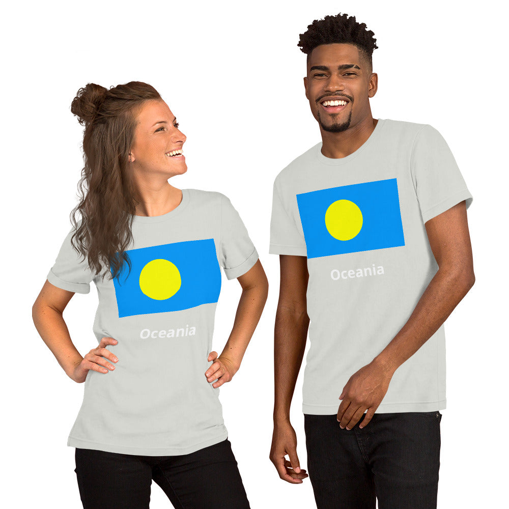 Oceania flag Unisex t-shirt