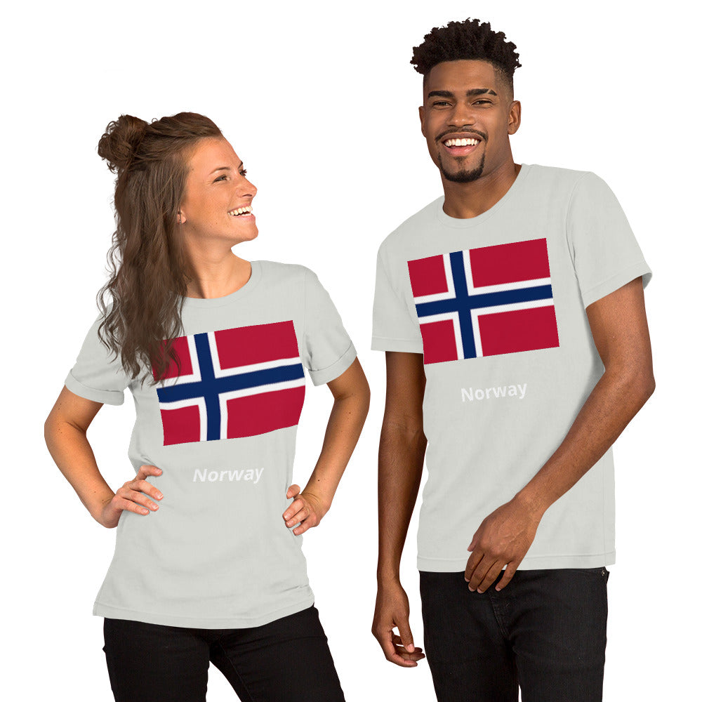 Norway flag Unisex t-shirt