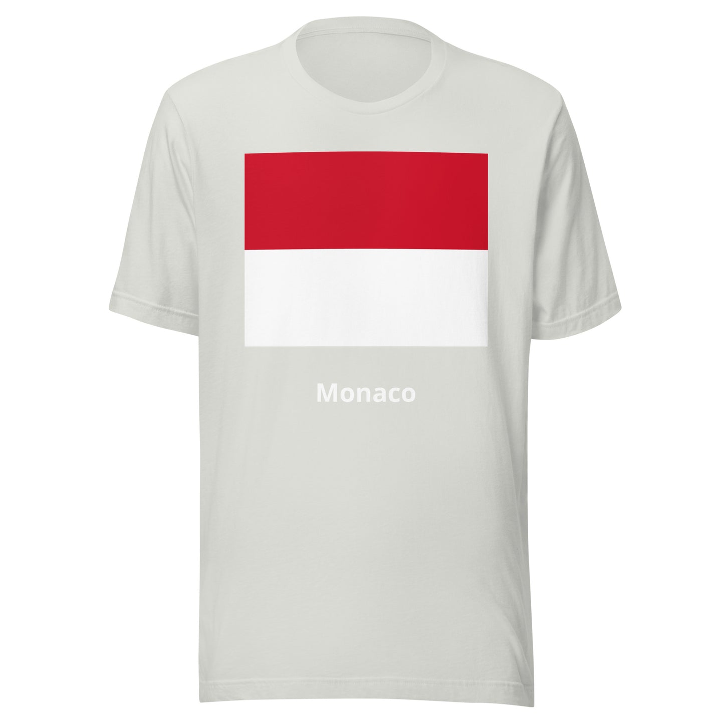 Monaco flag Unisex t-shirt