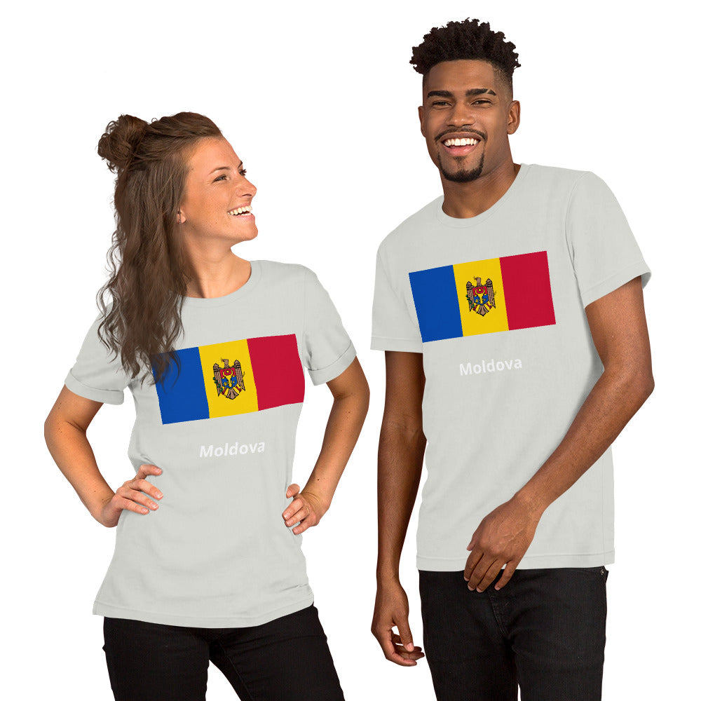 Moldova flag Unisex t-shirt