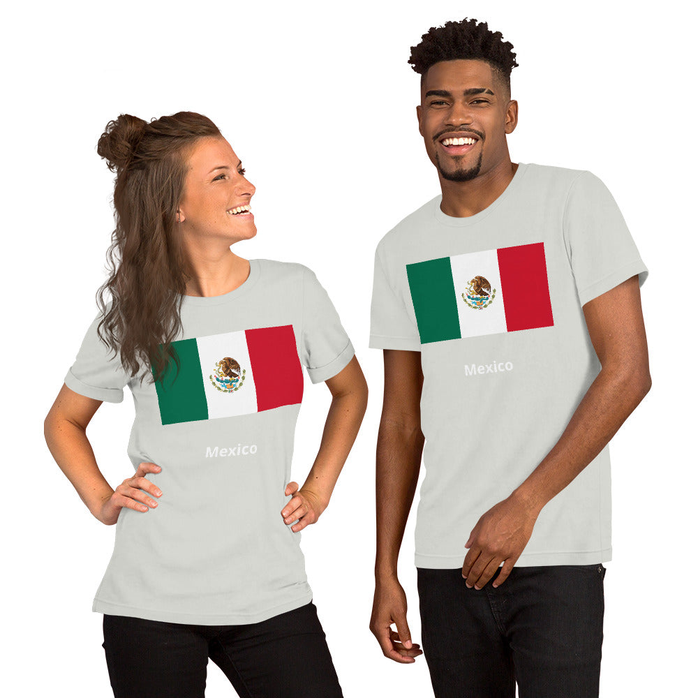 Mexico flag Unisex t-shirt