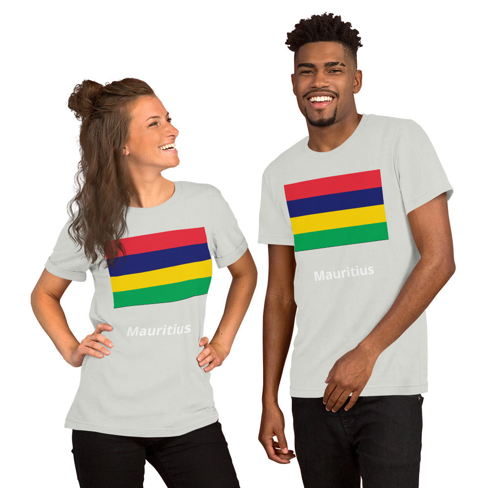 Mauritius flag Unisex t-shirt