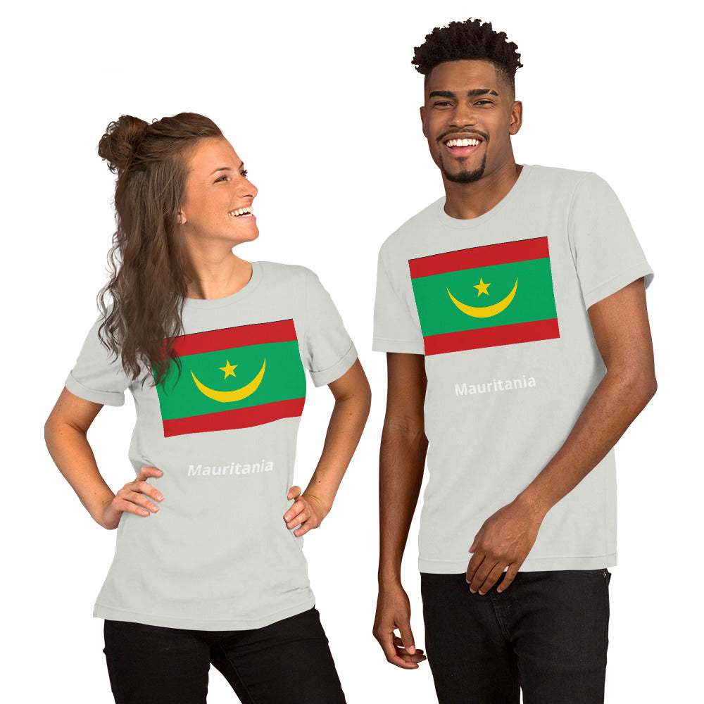 Mauritania flag Unisex t-shirt