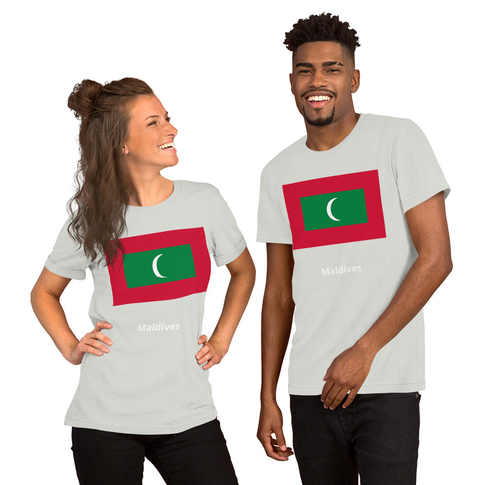 Maldives flag Unisex t-shirt