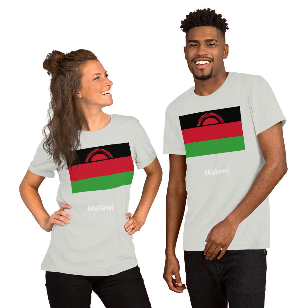 Malawi flag Unisex t-shirt