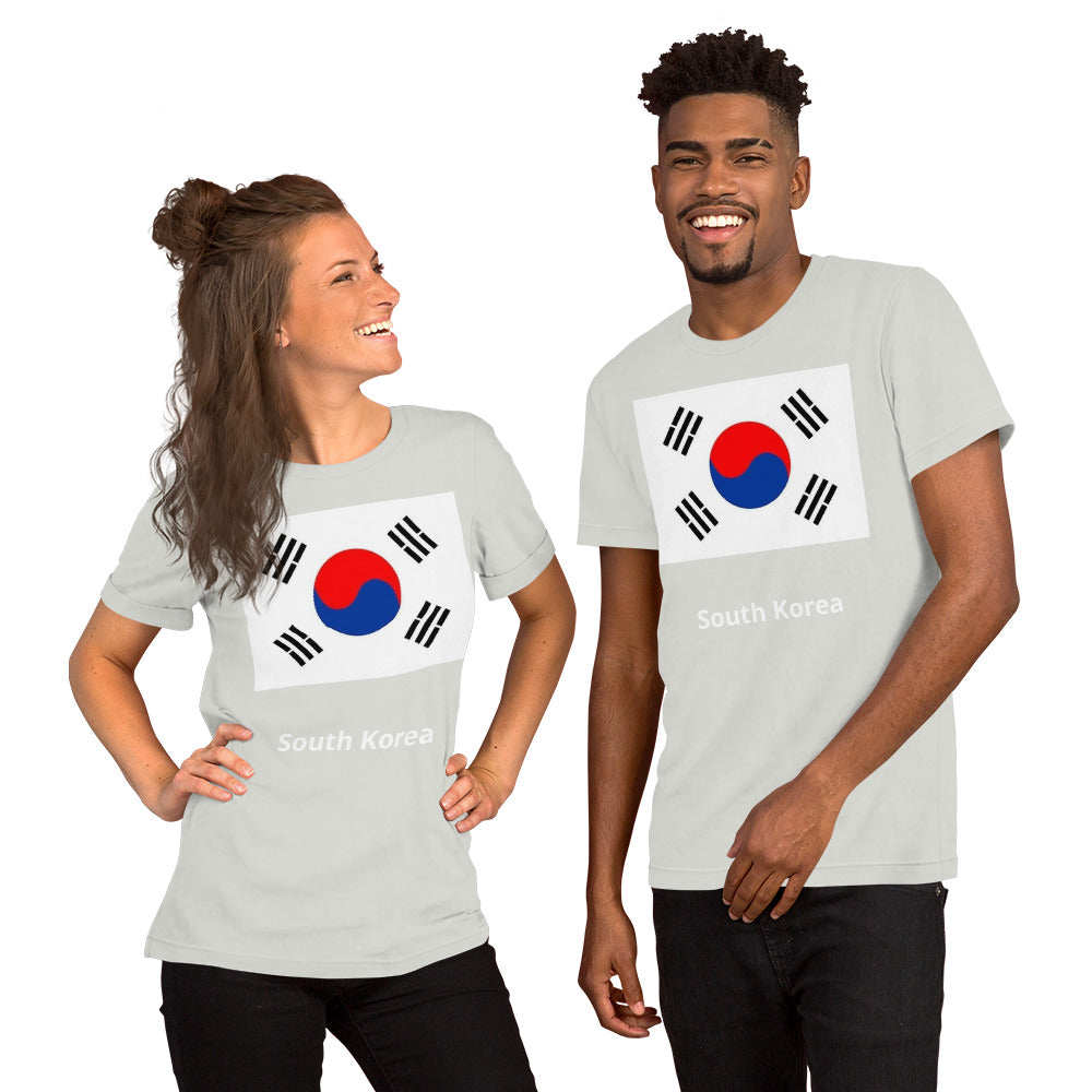 South Korea flag Unisex t-shirt
