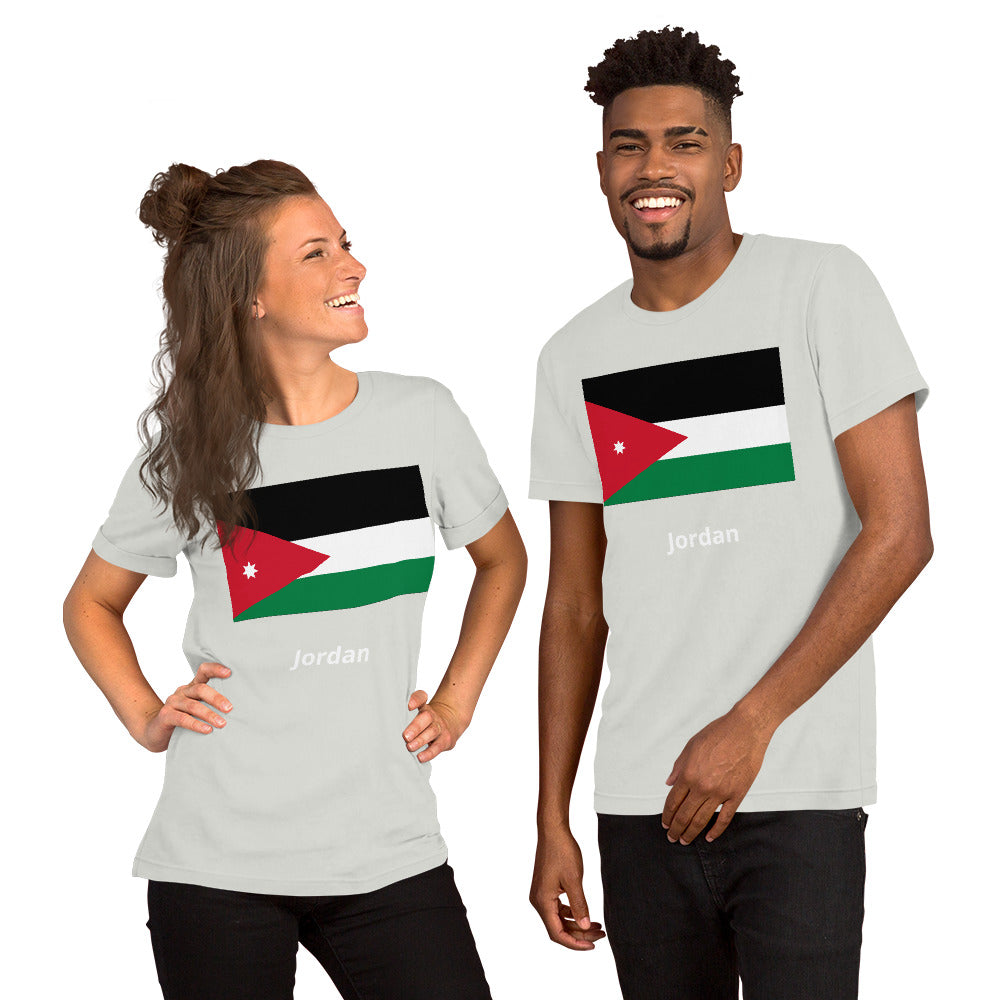 Jordan flag Unisex t-shirt