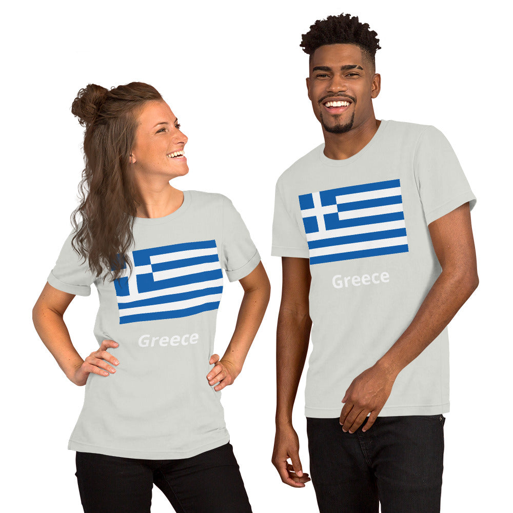 Greece flag Unisex t-shirt