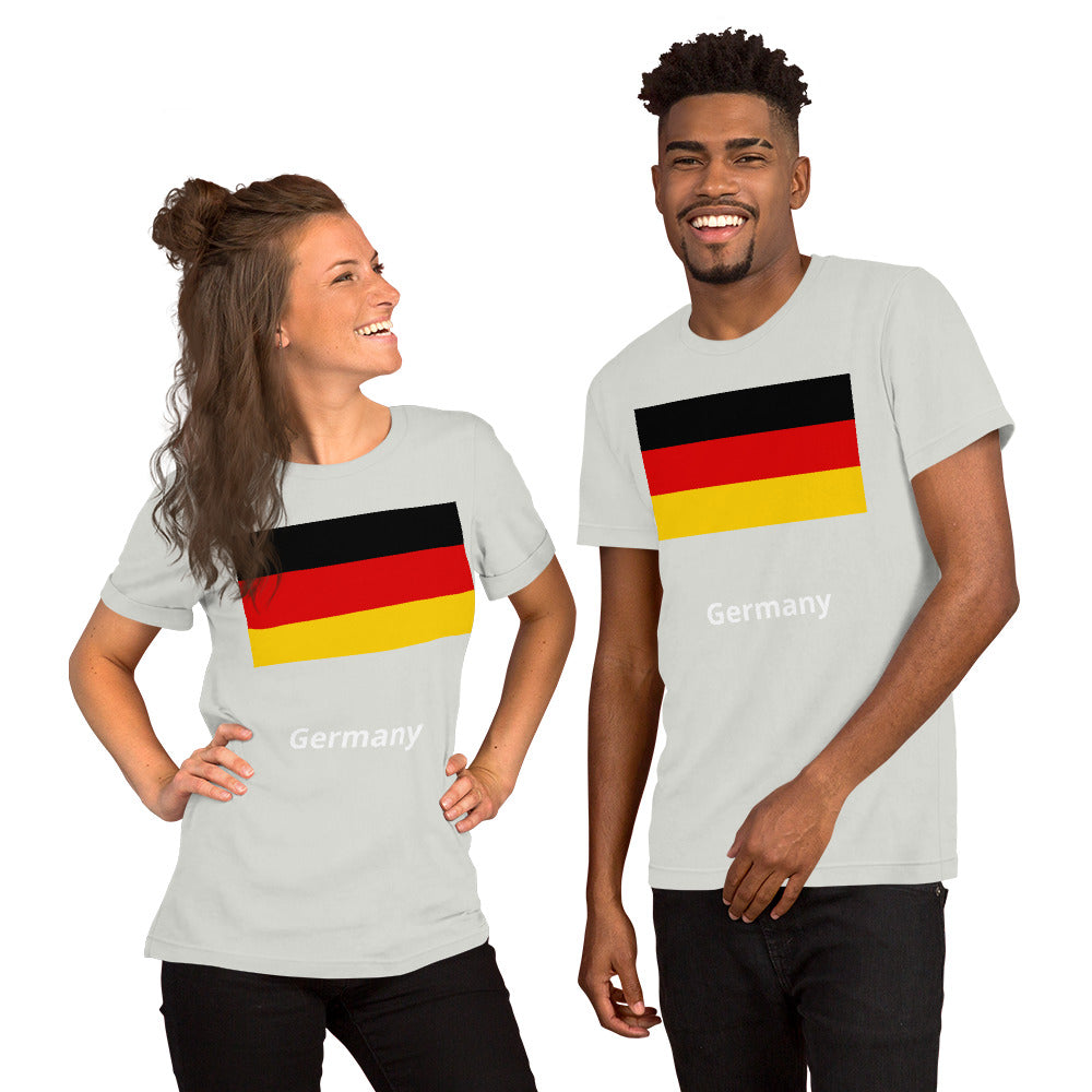 Germany flag Unisex t-shirt