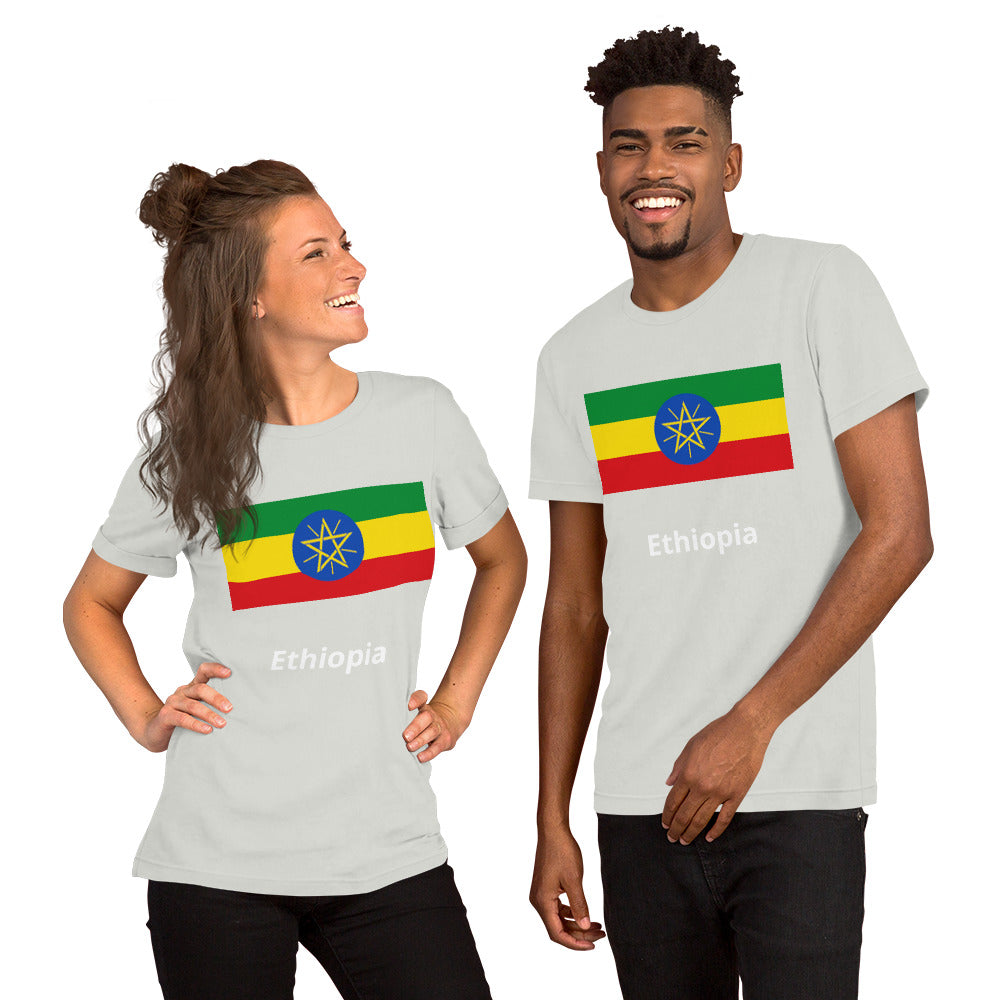 Ethiopia flag Unisex t-shirt