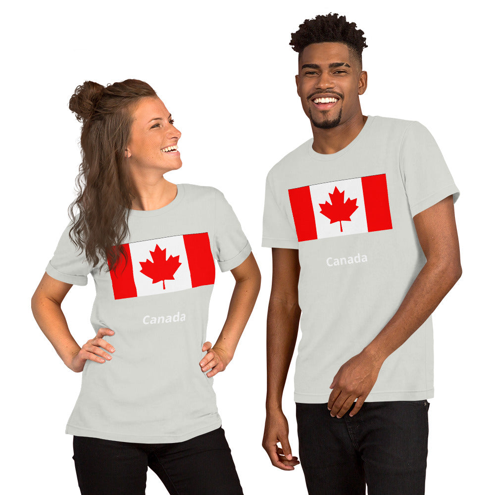 Canada flag Unisex t-shirt