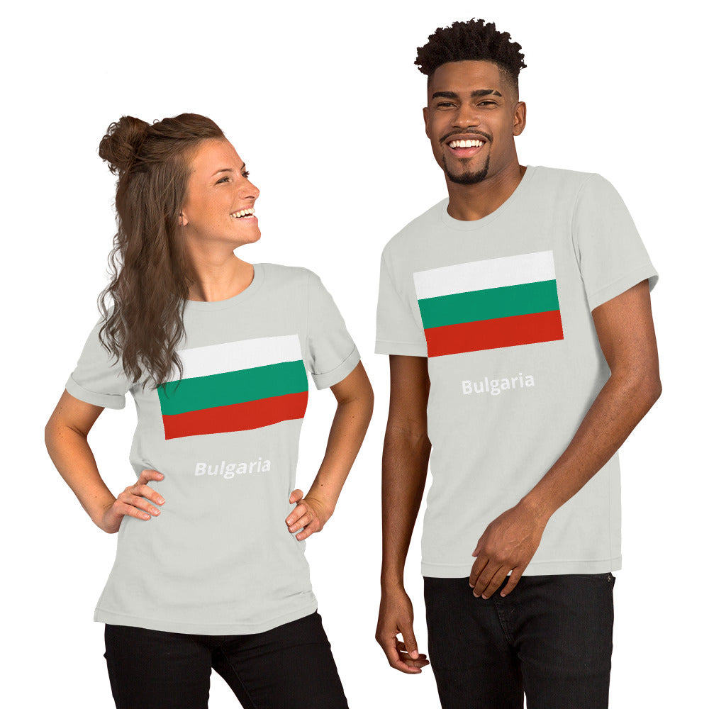 Bulgaria flag Unisex t-shirt